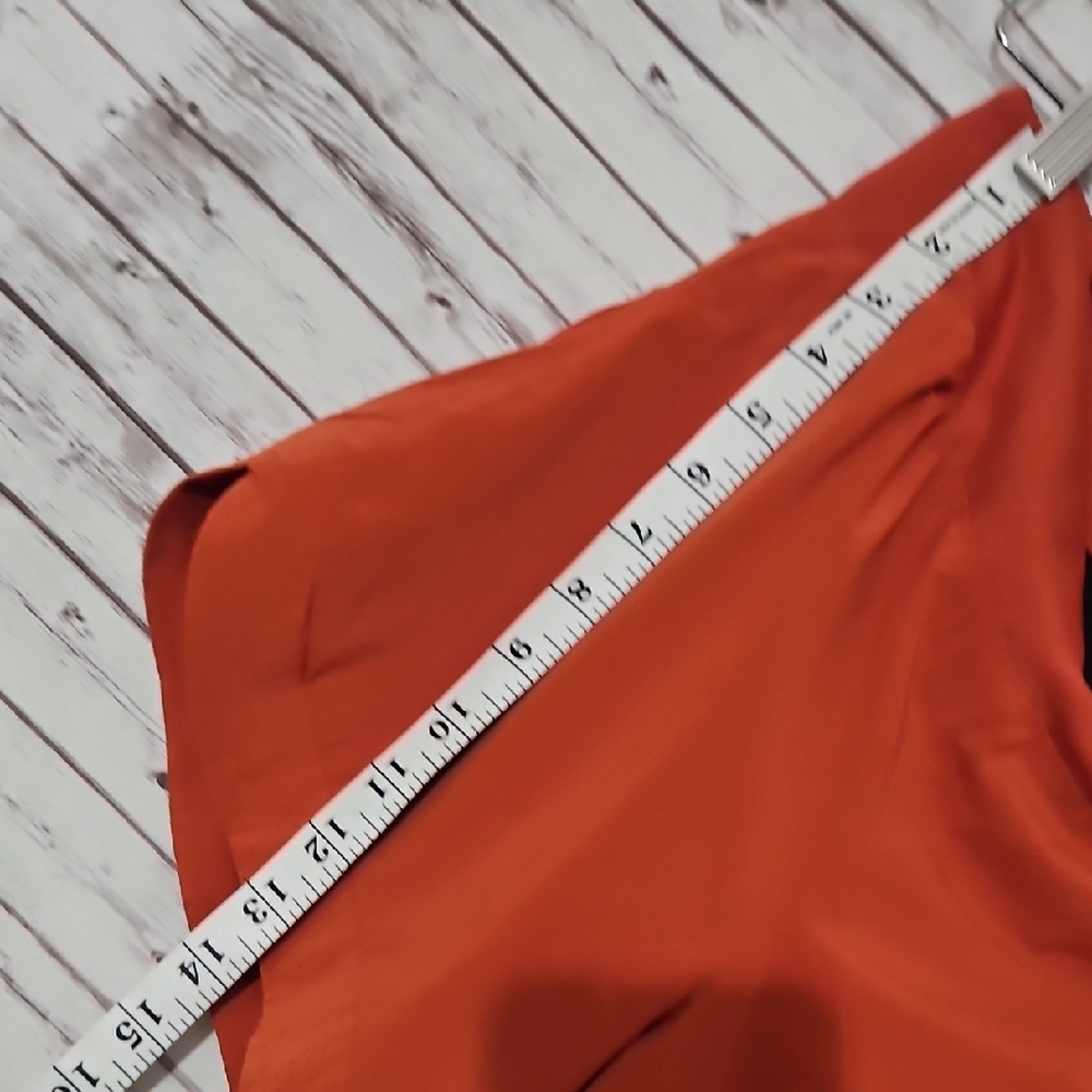 REI Women's Vibrant Orange Athletic Shorts - Picture 4 of 5